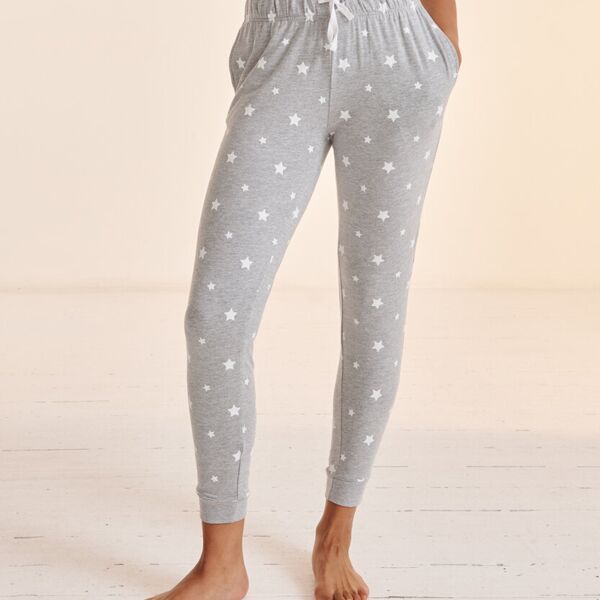 Women's cuffed lounge pants Thumbnail